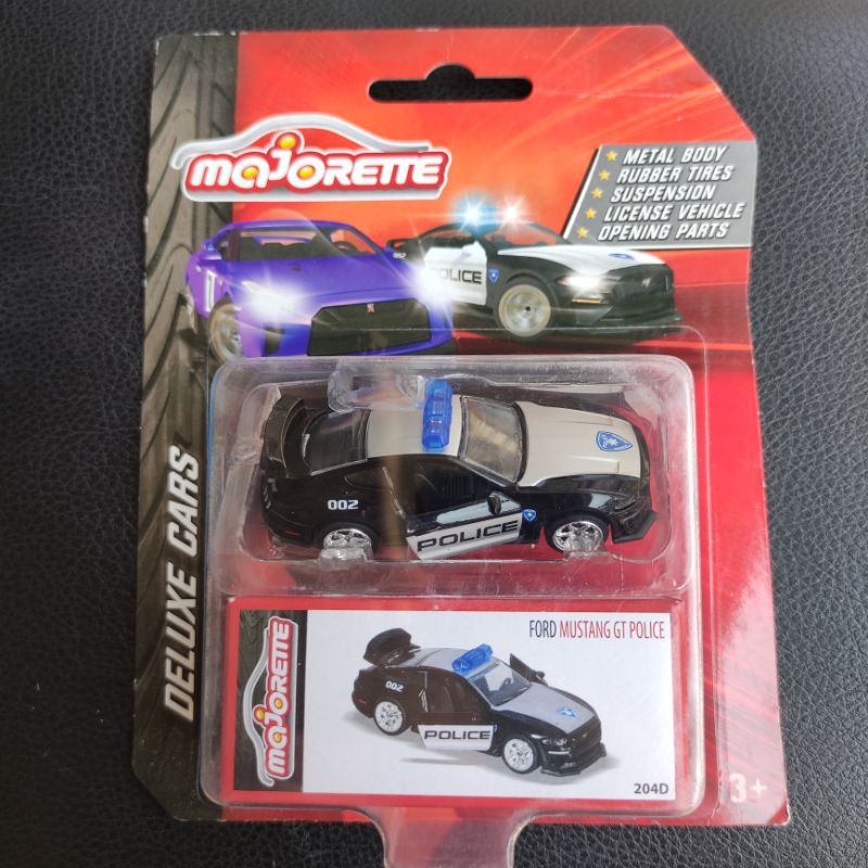 Voiture Miniature Majorette Ford GT Bleue à L'échelle 1/64 - Modèle 2019, Métal, Fabriquée En Thaïlande