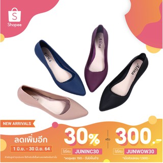 (โค้ด JUNINC30 เหลือ 33 บาท) Kael women fahion shoes มีไซส์ 37-41 ✿ รองเท้ายางส้นสูง ยางนิ่ม(เพิ่ม1-2ไซส์จากปกติ) dc021