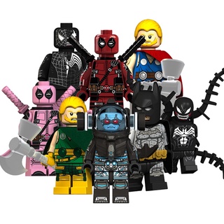 ฟิกเกอร์ตัวต่อToys Super Hero Batman Deadpool Kt1004 ขนาดเล็ก