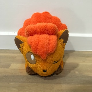 ตุ๊กตา โรคอน Pokemon Sun&amp;Moon-Relaxing Time Big Plushy-Vulpix (Alola Form) 25 cm ลิขสิทธิ์แท้จากญี่ปุ่น