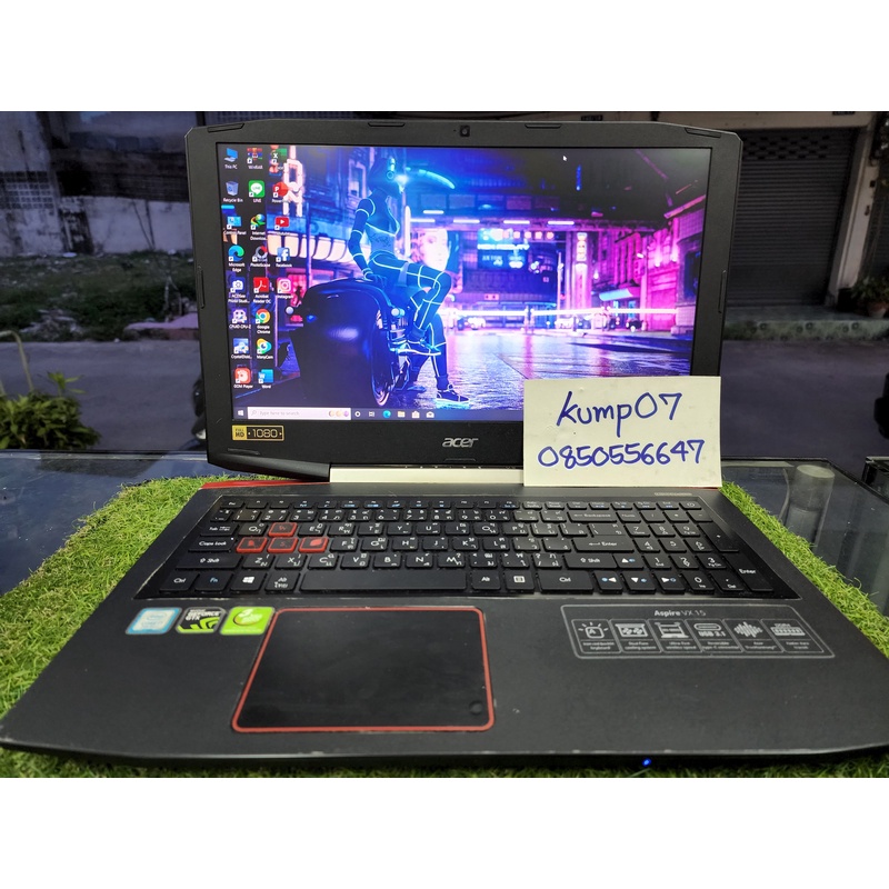 ขาย Notebook Acer Aspire VX5-591G จอ 15 นิ้ว Full HD Core i7 RAM 8 SSD 256 HDD 1TB การ์ดจอ GTX 1050 มือ2 สภาพสวย 12900