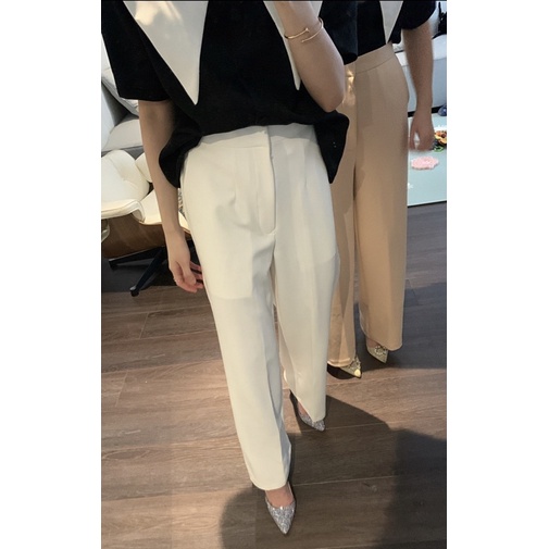 Jii by Gloria Agatha Jin Pants สีขาว ไซส์ L