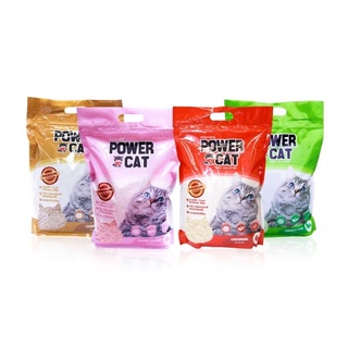 ทรายแมวเต้าหู้ power cat organic แท่งเล็กเกรดพรีเมียมขนาด 1.5 mm. ขนาด 6 ลิตร (ค่าส่งถูกมว้าก)