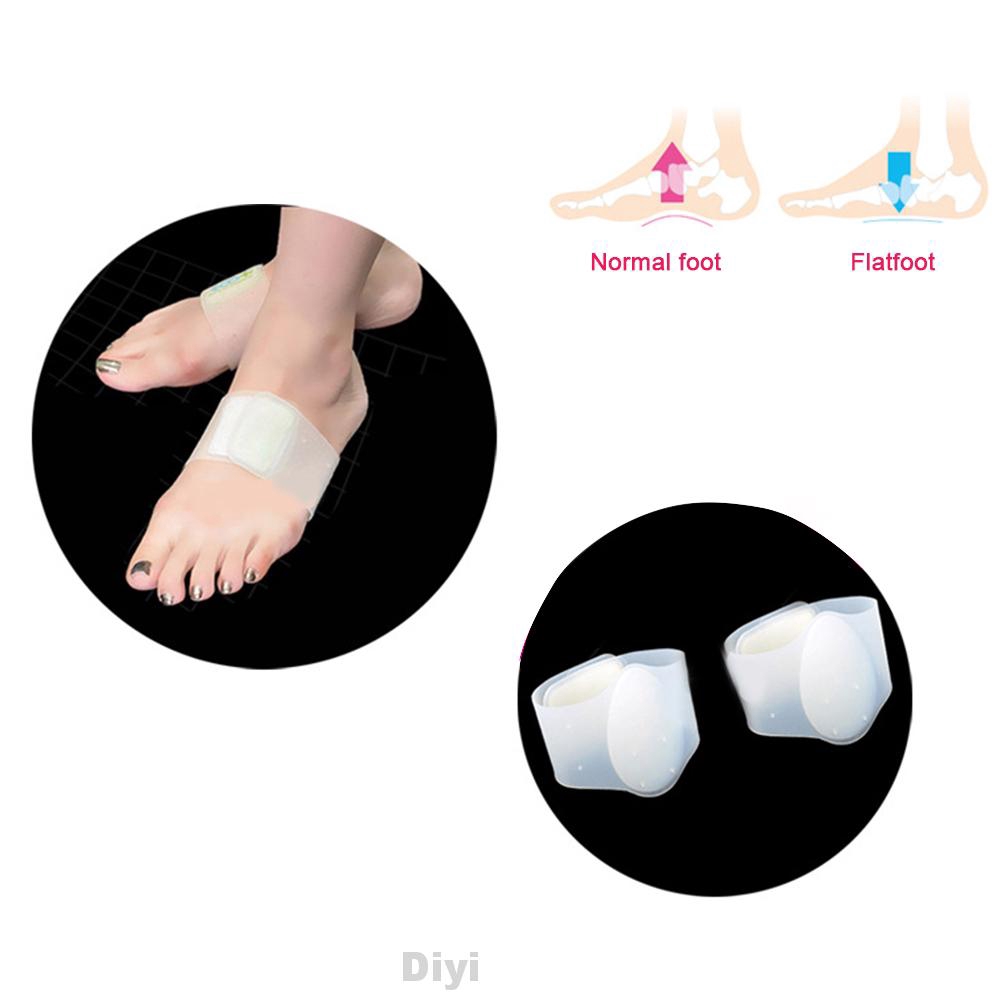 1 Pair Correction Flat Feet Foot Care Relief Fasciitis Silicone Gel ...