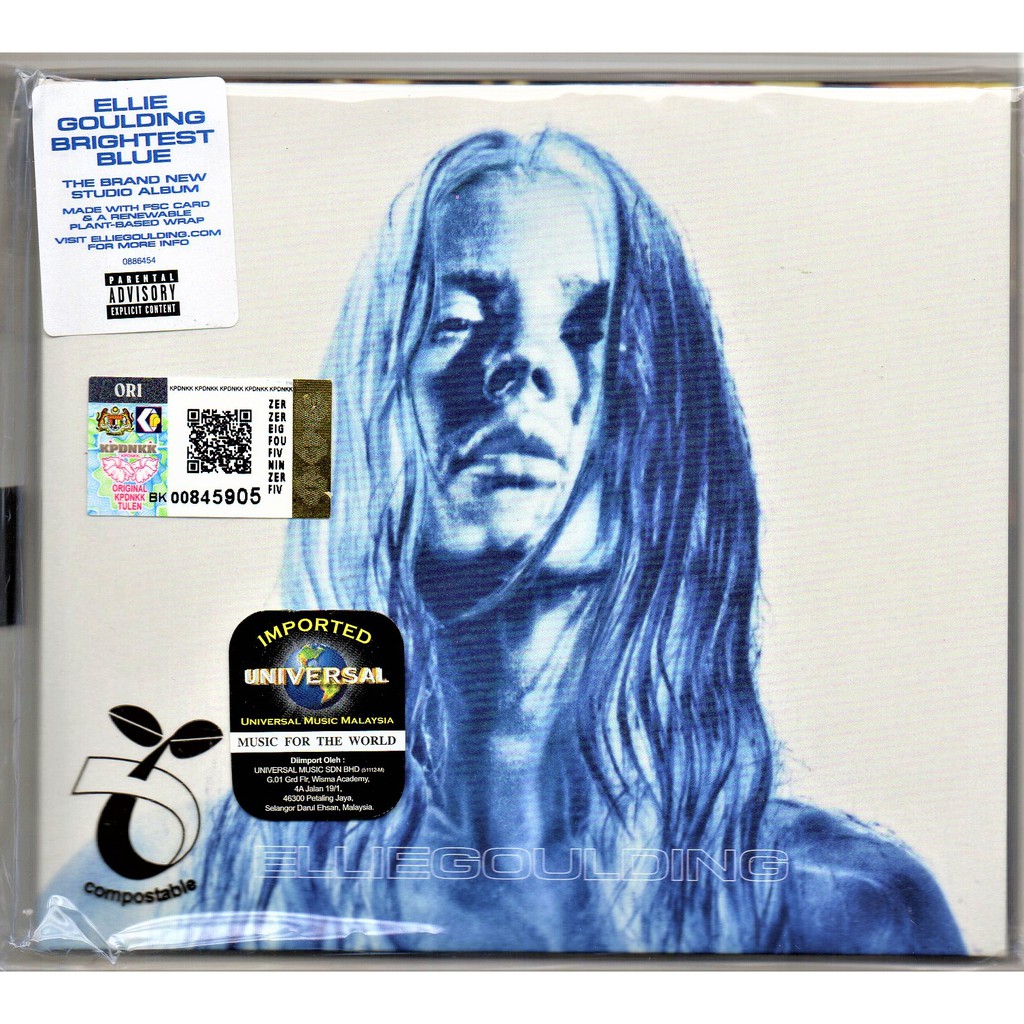 Ellie Goulding - Brightest Blue ( Digipack CD ) EU Press