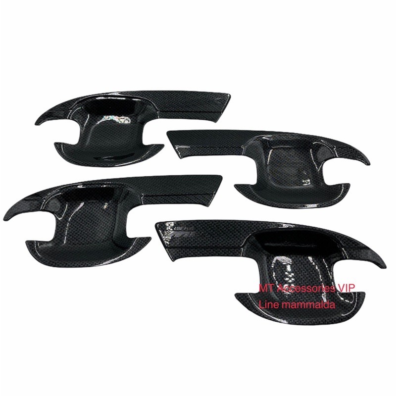 MU-X 2021-2025 เบ้ากันรอย  MUX ลายแคฟล่า