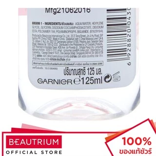 GARNIER Skin Naturals Micellar Cleansing Water Even For Sensitive Skin ที่เช็ดเครื่องสำอาง 125ml