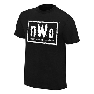 ✷Wwe Nwo Retro Men Printed T-shirt short sleeve Round Neck