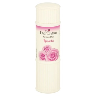 ถูกที่สุด✅ เอนแชนเทอร์ แป้งฝุ่นหอม กลิ่นโรแมนติก 100กรัม Enchanteur Romantic Scent Perfumed Talc Fragrance Powder 100g