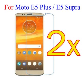 ฟิล์มกันรอยหน้าจอ LCD สำหรับ Motorola E5 Plus / E 5 Supra 2 ชิ้น