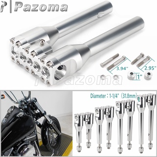 PA สี1-1/4 "H Andlebar Incorriser Modular บัวบก Riser สำหรับ H Arley Dyna Streetbob Softail S Portst