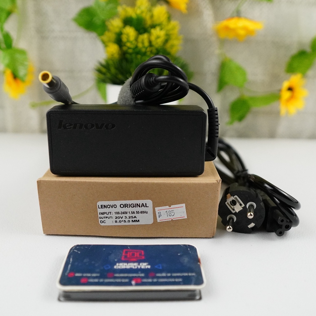 ต้นฉบับ LE NOVO ADAPTER 20V - 3.25A 8.0X5.0 PIN CENTRAL NEEDLE