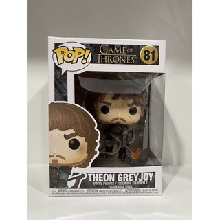 Funko Pop Theon Greyjoy With Flaming Game Of Thrones 81