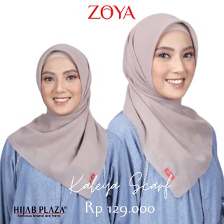 Zoya ฮิญาบ ฮิญาบ ผ้าพันคอ ทรงสี่เหลี่ยม