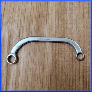 ZUMA ประแจแหวนโค้ง (ตัวเดี่ยว) ( Ring Spanner - C- Type ) เบอร์ 10 x 12 ของแท้ สินค้าพร้อมส่ง