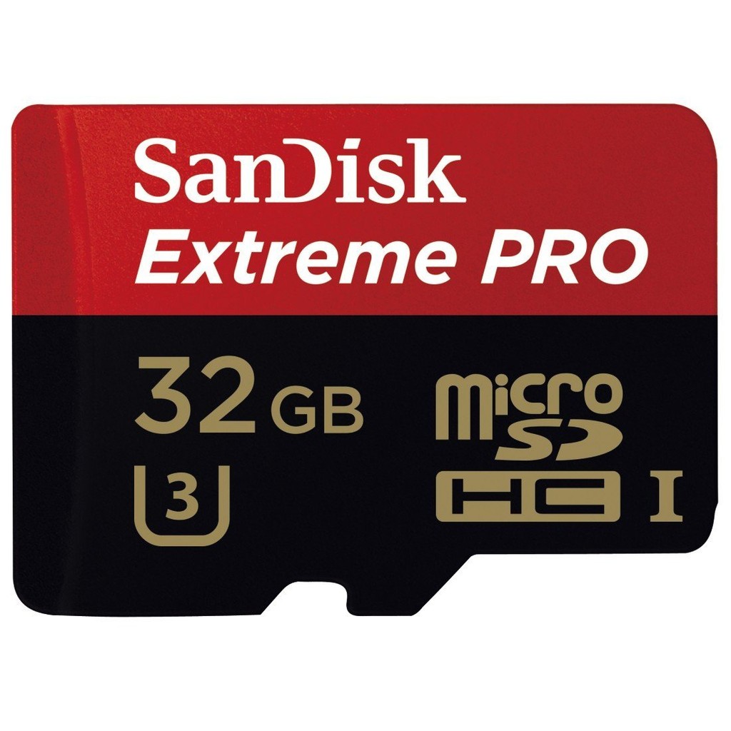 SanDisk Extreme PRO 32GB UHS-I/U3 Micro SDHC 95MB/S พร้อม Ultra HD 4K