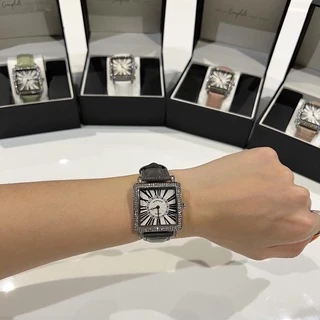 Minimal Square Watch (Silver) นาฬิกาผู้หญิง นาฬิกาแฟชั่น แบรนด์ COMPLETE