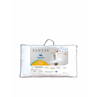 SANTAS หมอนหนุน Medium Support สีขาว หมอน หมอน เครื่องนอน บ้าน