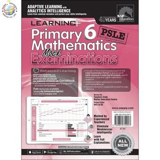 Global Education หนังสือแบบทดสอบคณิตศาสตร์ ป.6 Primary 6 Mathematics Mock Examinations PSLE