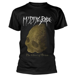 เสื้อยืดโอเวอร์ไซส์เสื้อยืด พิมพ์ลายหัวกะโหลก My Dying Bride The Ghost Of Orion สีดํา สําหรับเจ้าสาวS-3XL