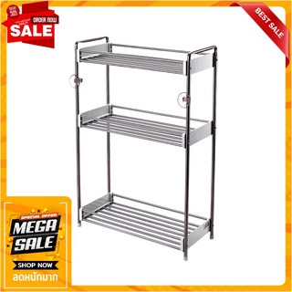 ชั้นวางสแตนเลส3ชั้นกว้าง KECH HBS-03W ชั้นวางของในครัว 3-TIER SHELF UNIT KECH HBS-03W