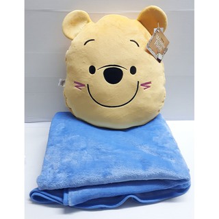 PG-323  หมอน+ผ้าห่ม หมีพูห์ Pooh (แยกชิ้นได้) *ลิขสิทธิ์แท้*