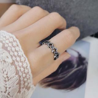 Student star woven ring fashion retro simple personality accessories