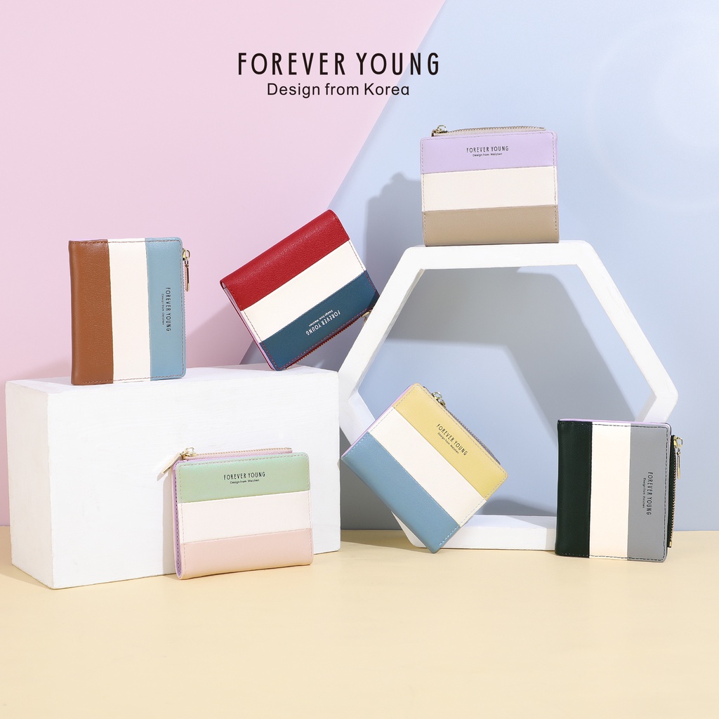 กระเป๋าสตางค์ กระเป๋าสตางค์ผู้หญิง Perfect For You（forever young） กระเป๋าสตางค์ผู้หญิงใบสั้น กระเป๋าผู้หญิง WGB77