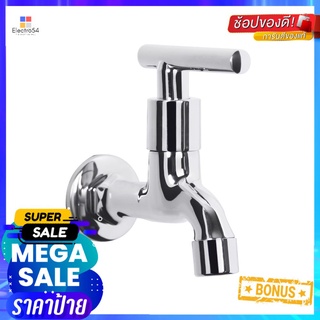 ก๊อกล้างพื้น 1 ทาง HOEN EN-8602 สีโครมWALL FAUCET HOEN EN-8602 CHROME 1-WAY