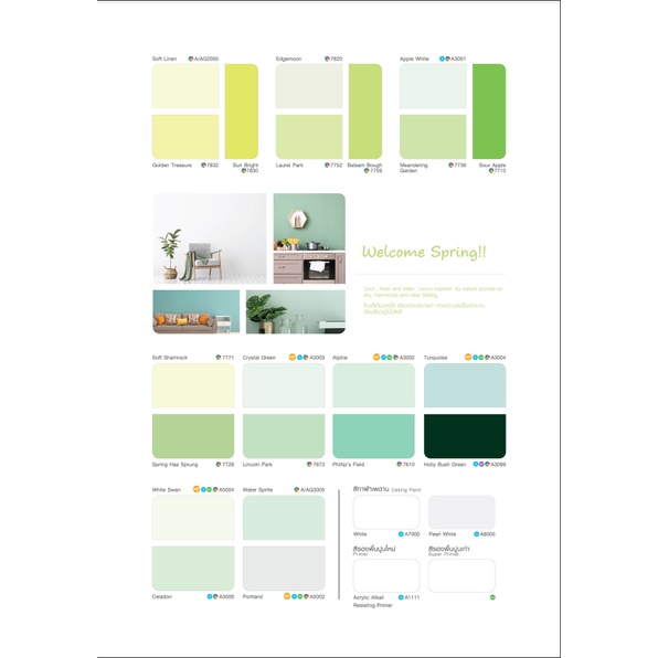 สีทาบ้าน TOA โฟร์ซีซั่นส์ ภายนอกและภายใน ด้าน / กึ่งเงา 4 seasons ขนาด 2.5 แกลลอน หรือประมาณ 9 ลิตร - รูปที่ 4