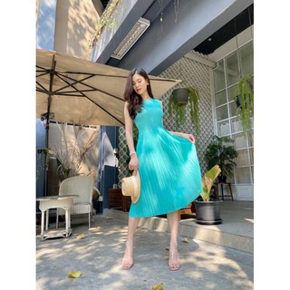 พร้อมส่ง💚6color 💙Hamone Plz Dress💜