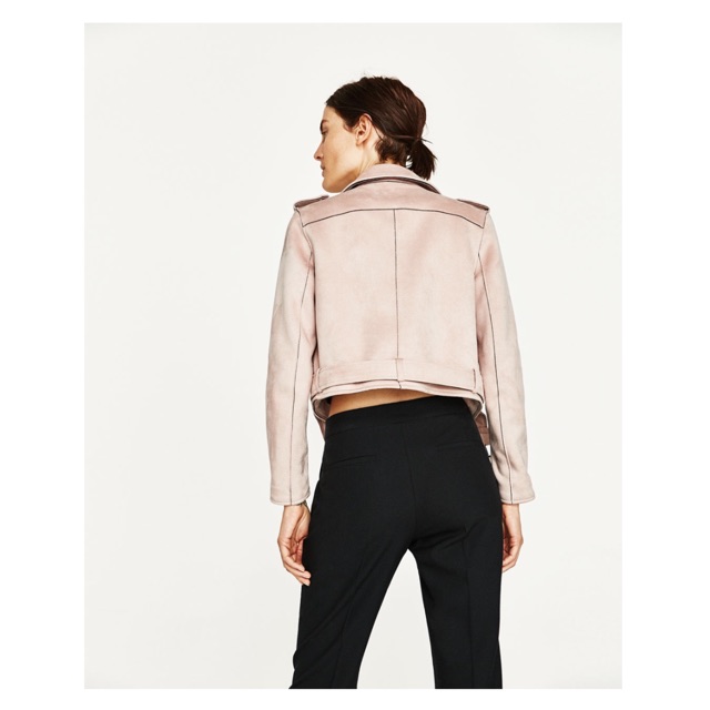 Zara New with tag jacket pink color with tag size xs #3
