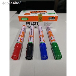 ✕[12แท่ง] ปากกาไวท์บอร์ด ไพลอท PILOT Wytebord Marker [คละสีได้,แจ้งช่องแชท]