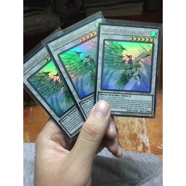 Yugioh การ ์ ด Adancipator Risen - Raptite MP21-EN231 Ultra Rare