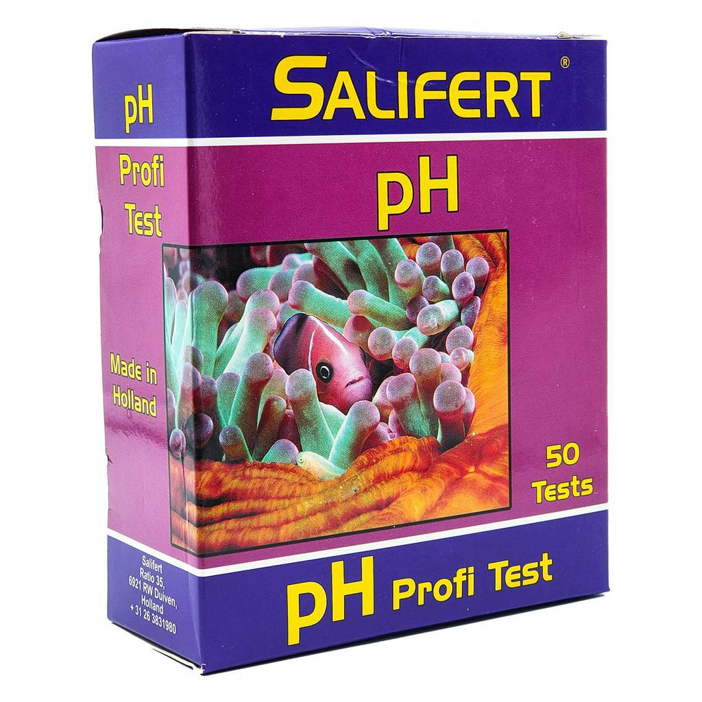 Salifert pH Test Kit - ชุดวัดค่าความเป็นกรดด่างในน้ำ (pH) ใช้ได้ทั้งตู้ปลาน้ำจืดและน้ำทะเลใช้ได้ 50 ครั้ง