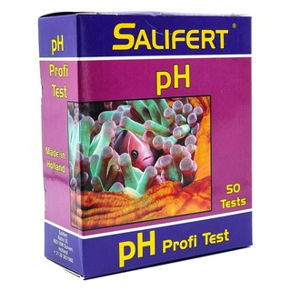 (EXP:31/10/23) Salifert pH Test Kit - ชุดวัดค่าความเป็นกรดด่างในน้ำ (pH) ใช้ได้ทั้งตู้ปลาน้ำจืดและน้ำทะเลใช้ได้ 50 ครั้ง