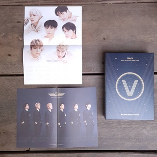 [แท้/พร้อมส่ง] โปสเตอร์ปฏิทิน WayV 2022 Seasons Greetings Folded Poster Calendar