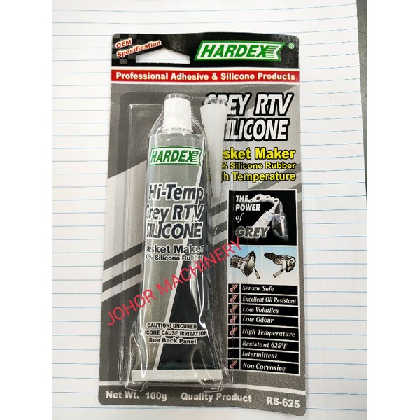 HARDEX RS 625 GREY RTV SILICONE (หมากฝรั่งตะกร้า)