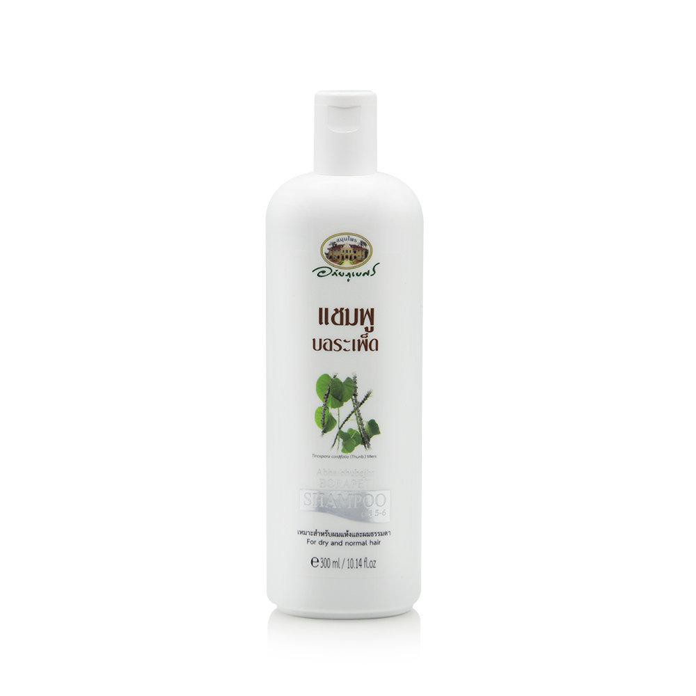 อภัยภูเบศร์ แชมพูบอระเพ็ด Borapet Shampoo 300 ml ของแท้ 100 %