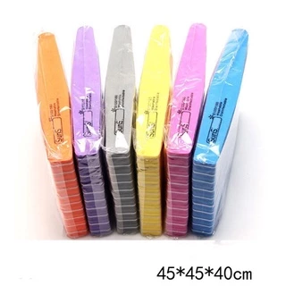 ตะไบบัฟสำหรับตะไบเล็บ แบบละเอียด ( 100/18 )มีให้เลือก 6 สีสวยๆ 🌈 พร้อมส่ง 🌈