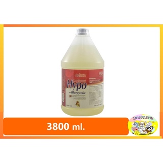 Ostech Hypo Allergenic Shampoo [3800ml] เหมาะสำหรับสุนัขและแมวที่มีผิวบอบบางแพ้ง่าย