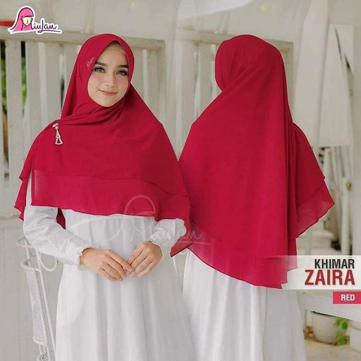 Khimar ZAIRA ใหม่ MIULAN SYARI ELEGANT