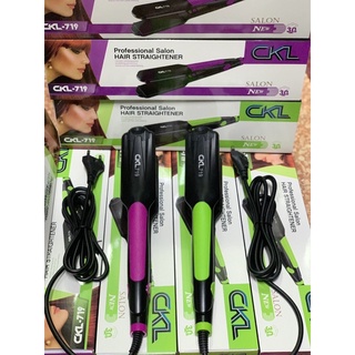 เครื่องหนีบผม ckl 719 พร้อมส่ง หนีบตรง ร้อนไว👍👍ของแท้แน่นอน