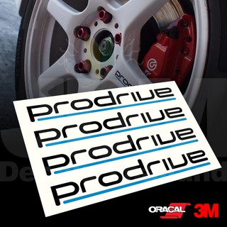 สติ๊กเกอร์ติดล้อ PRODRIVE GC-06D