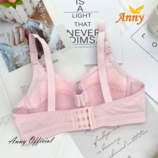 ชุดชั้นใน Anny รุ่น2044_S1 คัพB-C เสื้อใน 3ตะขอ บรามีโครง เต็มทรง ฟองน้ำนุ่มบางเฉียบ 2mm ใส่สบาย ระบายอากาศดี ทรงอกสวย