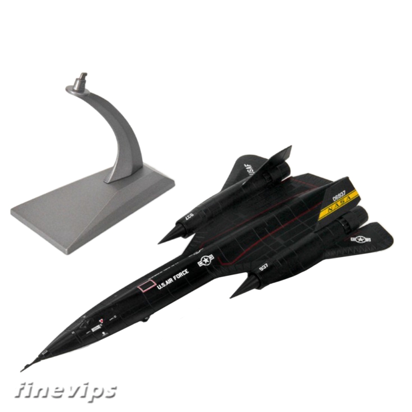 FinevipsMY 1144 Scale Diecast Reconnaissance Plane Model SR-71A ...
