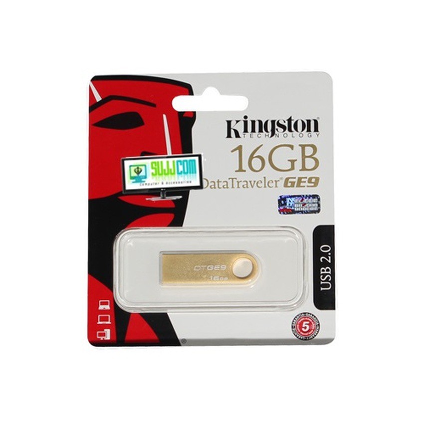 Kingston แฟลชไดร์ฟ DataTraveler GE9 16GB รุ่น dtge9 ของแท้
