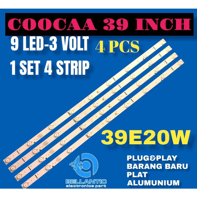 39"INCH 9KANCING 3VOL LED TV BACKLIGHT 39E20W COOCAA LED TV BACKLIGHT