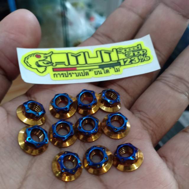 น็อต Probolt 8 m5 2tone heng