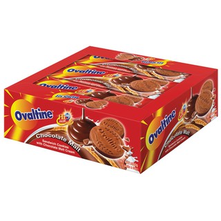 คุกกี้โอวัลติน สอดไส้ช็อกโกแลตมอลต์ บรรจุ 30กรัม ยกแพ็ค 12ซอง OVALTINE CHOCOLATE MALT COOKIE